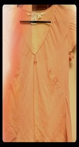 Studio M Pink Silk Blouse